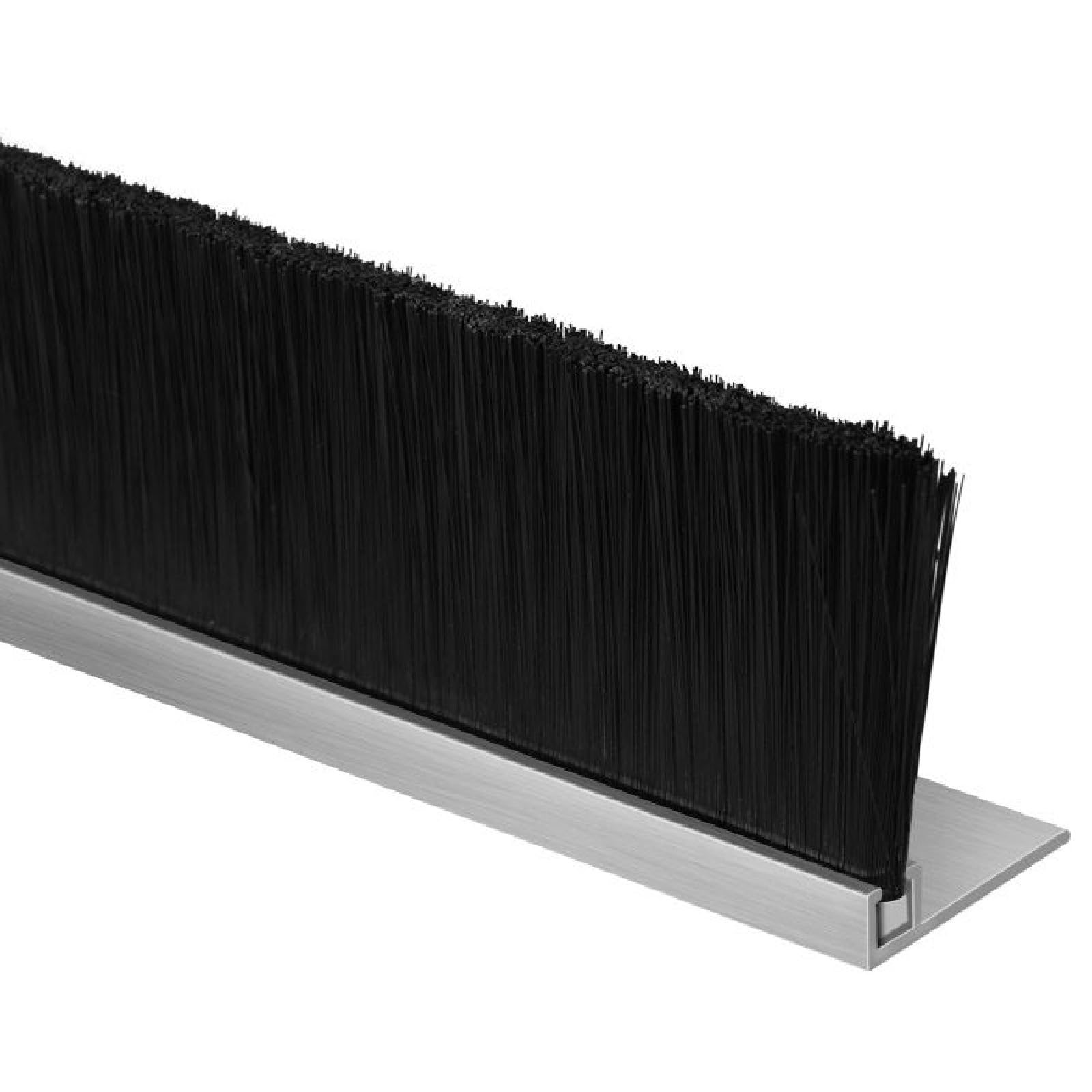 Aluminiowa uszczelka szczotkowa, szczotka do uszczelniania środków, taśma szczotkowa ze stopu aluminium, pyłoszczelna, ochrona przed owadami, do domu, przemysłu