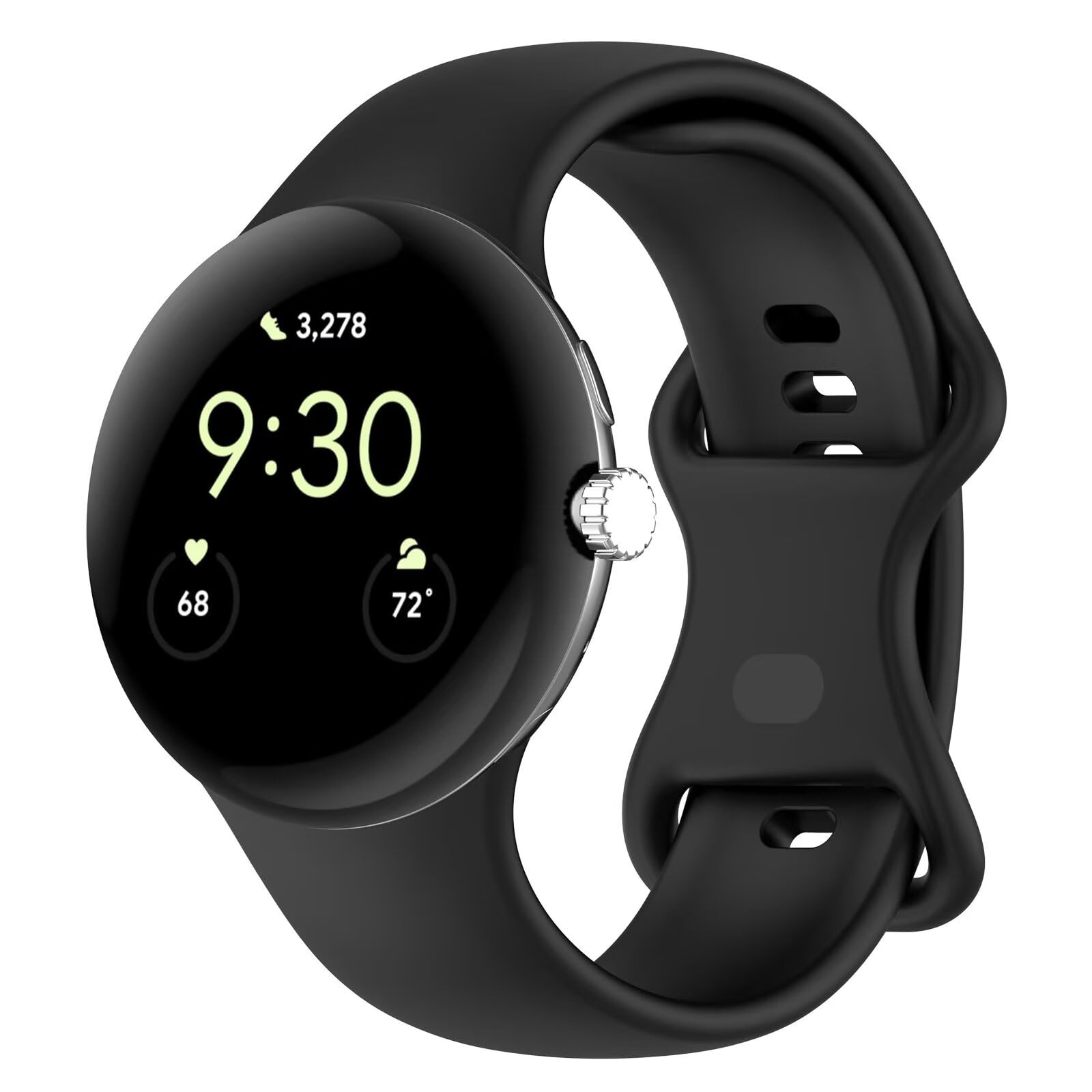 TingYR Strap Compatible with Google Pixel Watch 3 45mm, Convenient, Slim