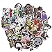Party Hive Freddy Krueger (35 Pieces) Horror Elm Street Assorted Decal Stickers Arts Crafts Scrapbook