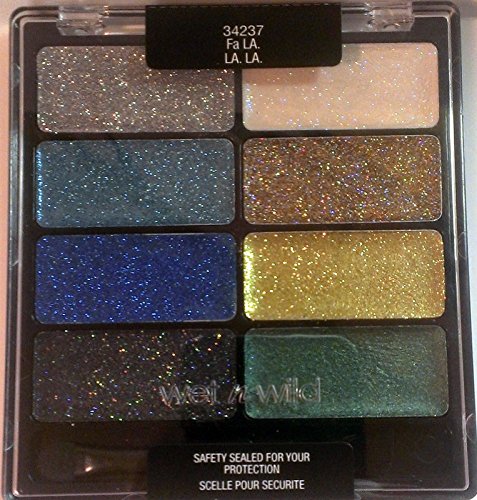 Wet N Wild Coloricon Gltter Eye Shadow Palette ~ Fa LA. LA. LA. 34237 by Wet 'n Wild