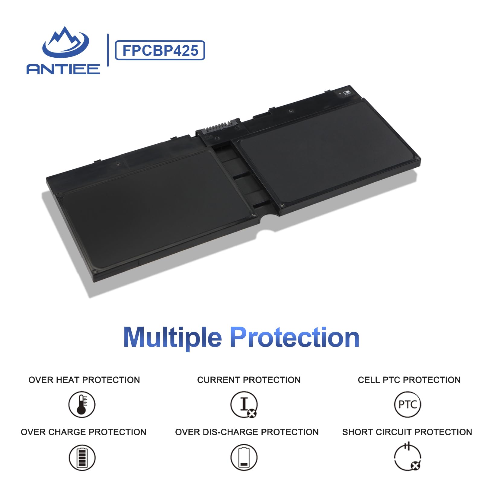 ANTIEE FPCBP425 Laptop Batterie per Compatible with Fujitsu LifeBook T904 | T935 T936 U745 2-in-1 Ultrabook Series Notebook FMVNBP232 FPB0315S Replacement Batterie 14.4V 45Wh 3150mAh