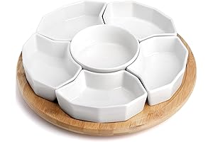 SOUJOY Divided Serving Dishes, Trays & Platters