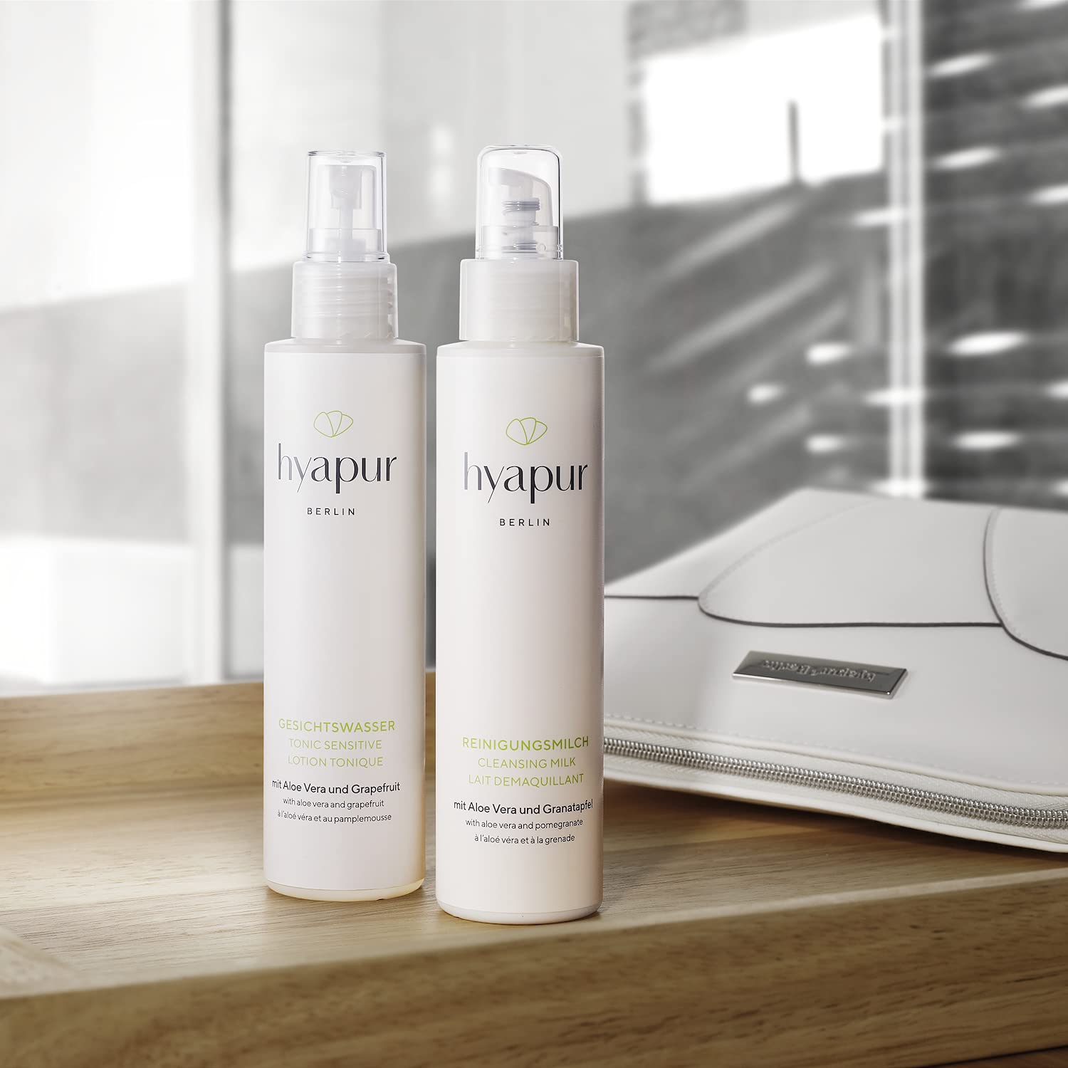 hyapur® - GREEN Reinigungsmilch 150ml - Die sanfte Gesichtsreinigung - zur Anti-Aging-Pflege mit Bio- Vegan- Natur- Kosmetik aus Berlin