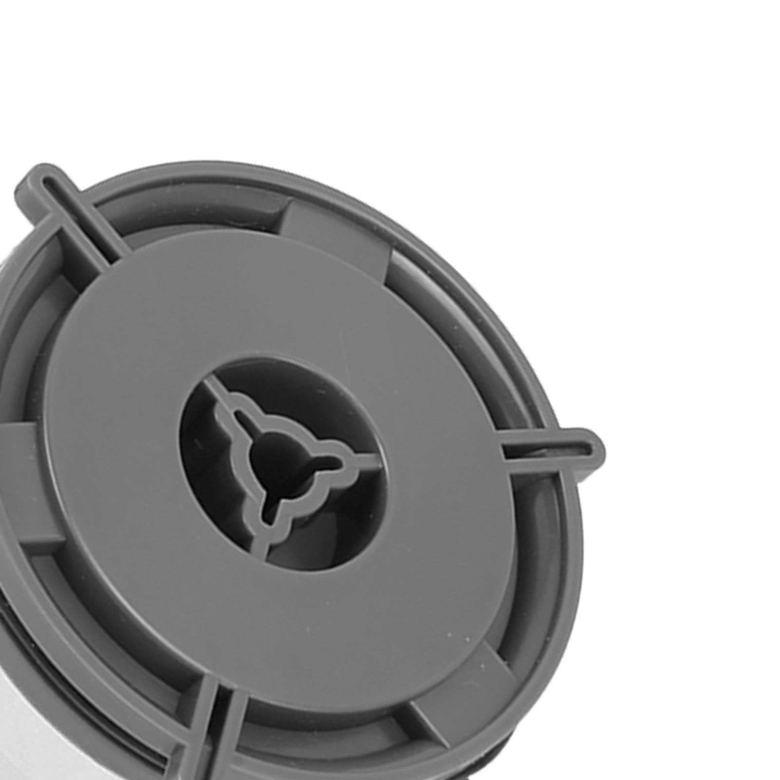 Aramox Nab Hub Adapter für 1/4 10in Spule, Poliertes Aluminium (Silver)