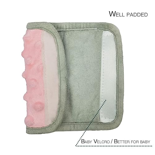 Miniatura 5 de DODO NICI Funda para correa de asiento de automóvil para bebé, cojín para cinturón de seguridad, almohadillas para cinturón para portabebés, silla