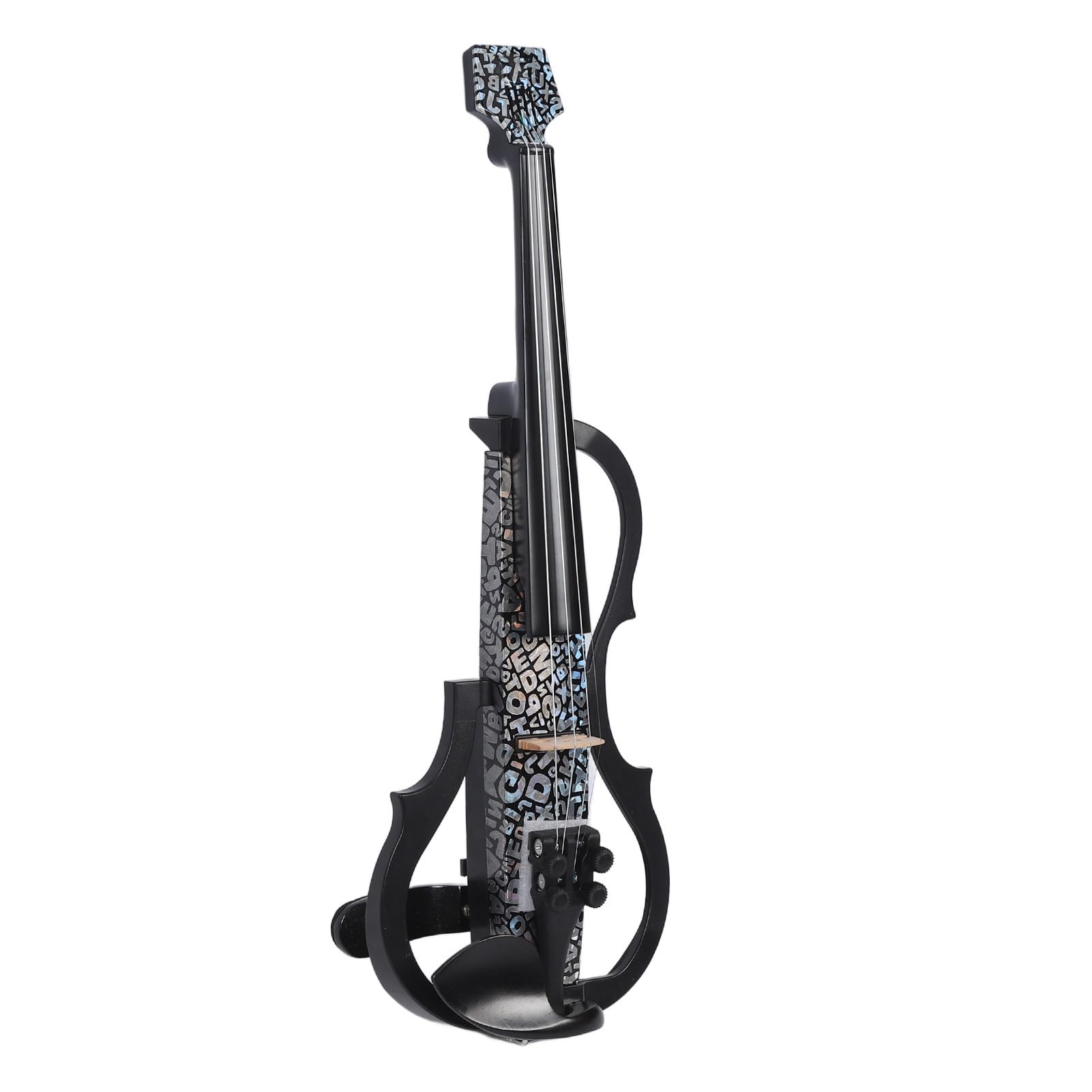 Headerbs Violino Elettrico 4/4 Violino Silenzioso in Fibra di Carbonio Full Size con Pickup