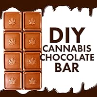 Vista 4 de Bandejas de silicona para moldes de caramelo con hojas de marihuana, paquete de 2