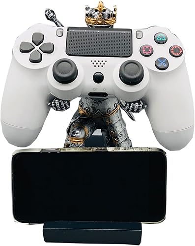 Vista 7 de Knight - Soporte magnético para bolígrafos, soporte magnético para Gamepad, teléfonos, suministros de escritorio de oficina, adorno (hierro)