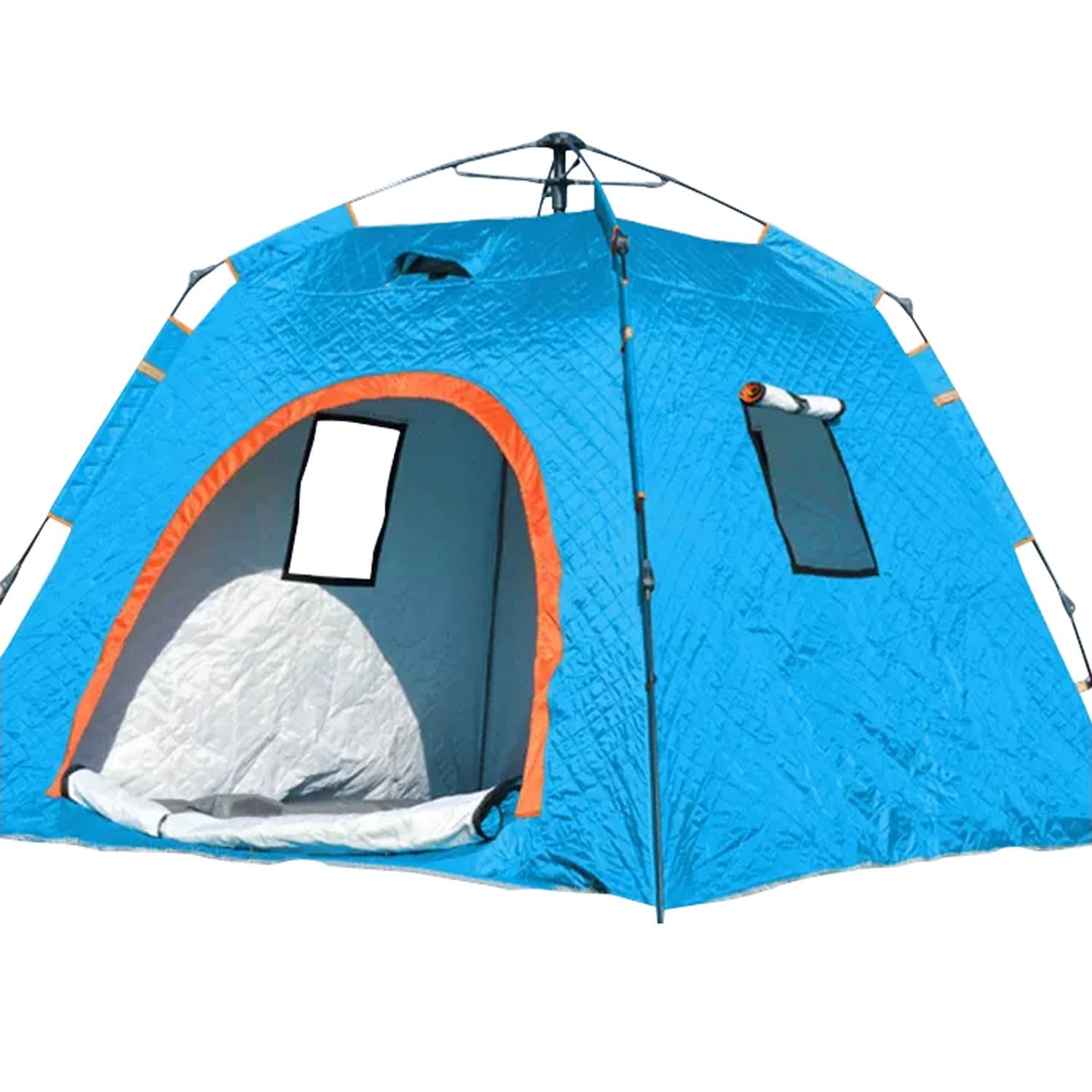 Dsejynxx ice Fishing Tent Insulated ice Fishing Tent Winter Outdoor Fishing Equipment for 2-3 People, Warm and Thickened Ice Fishing Tent(Color:3)