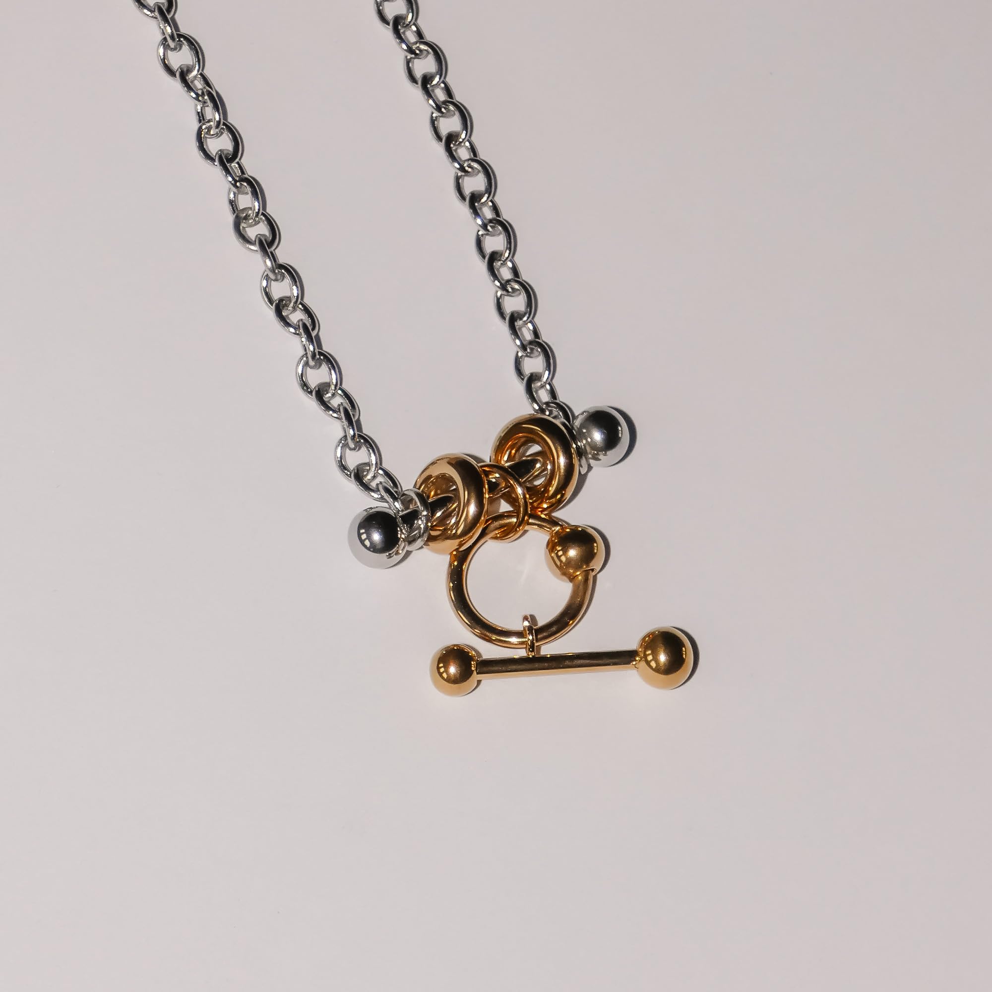 LIEBESKIND BERLIN Damen Schmuck - Urban Collection - Piercing Design - Kette - modern, besonders & schick