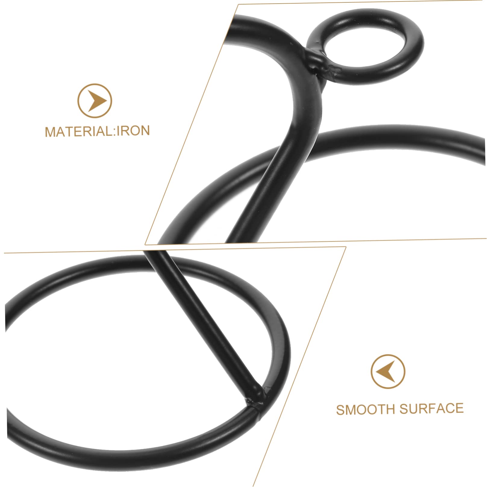 STOBAZA Iron Ice Cream Cone Holder Stable Stand for Displaying Ice Cream Sushi Desserts Lightweight Design for Ice Cream Shops Parties Events