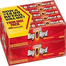 Image of Wrigleys Big Red chewing. Brand catalog list of Wrigley's. Scored with a 3.0 over 5.