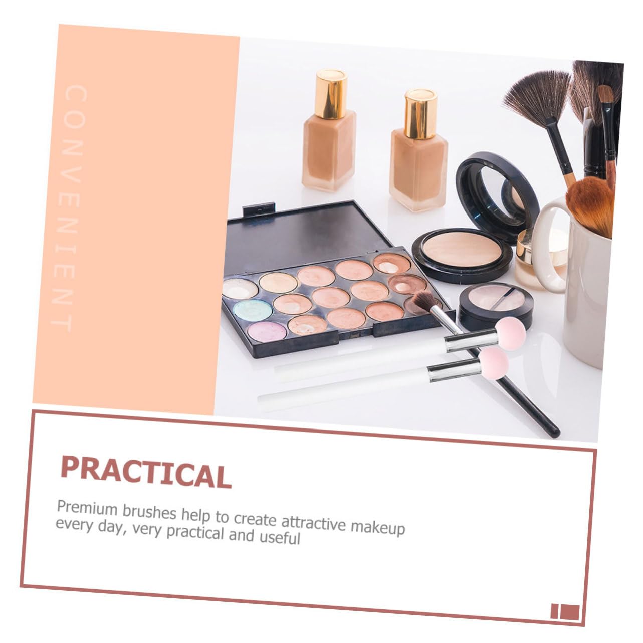 MAGICLULU 5 Set Di Strumenti Per Il Trucco Kit Di Spugne Per Il Trucco Penna Con 3 Spugne Per Per Saloni Di Bellezza Da Donna 6 Pezzi * 5
