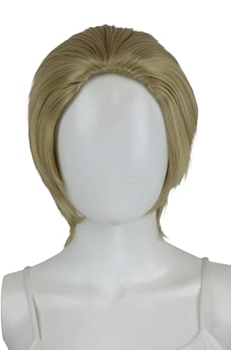 Miniatura 4 de EpicCosplay Atlas Peluca corta multiparte marrón claro (30 libras)