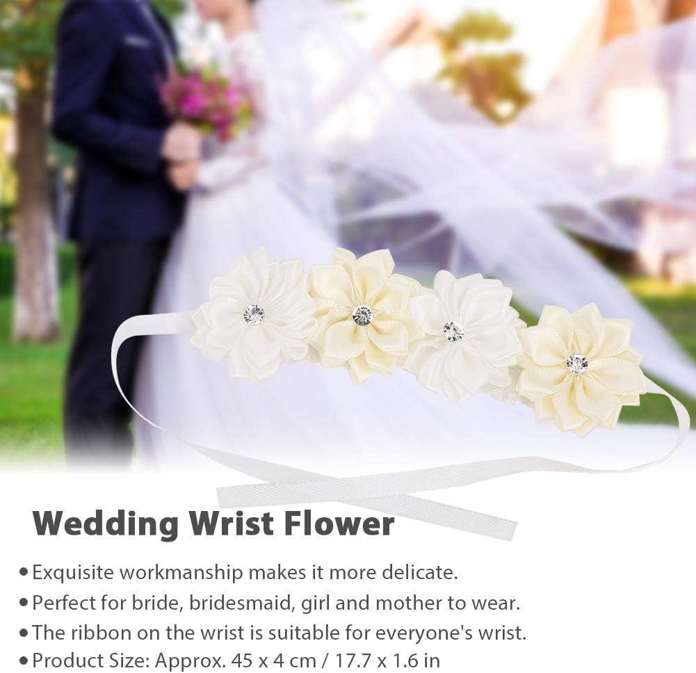 Mumusuki 6Pcs Wedding Wrist Corsage Bracelet Set - Image 4