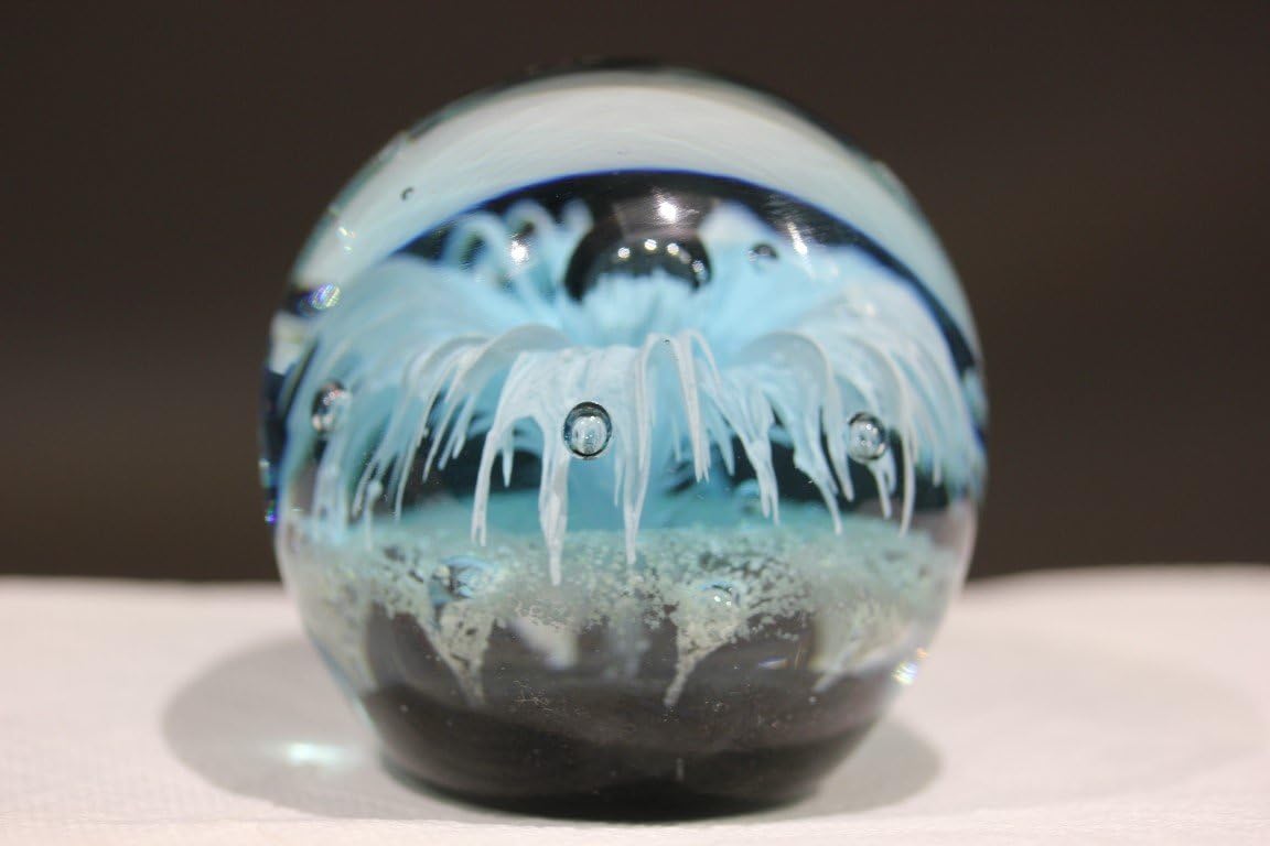 Pfronten Dream Globe, Glass Sphere, Paperweight, Wish globe,dream ball, Decorative Glass Balls