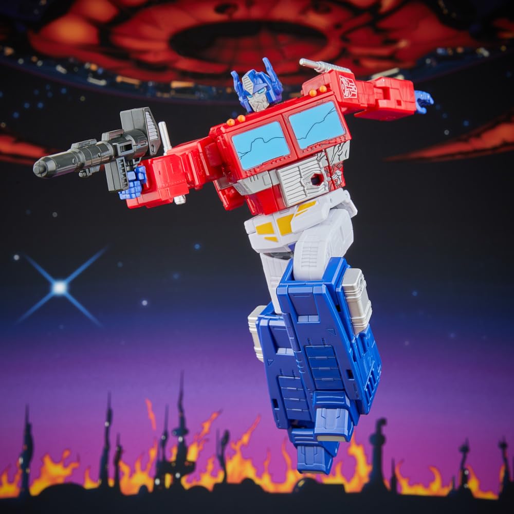 Transformers Figurine d'action Studio Series MTMTE Le leader du film Optimus Prime