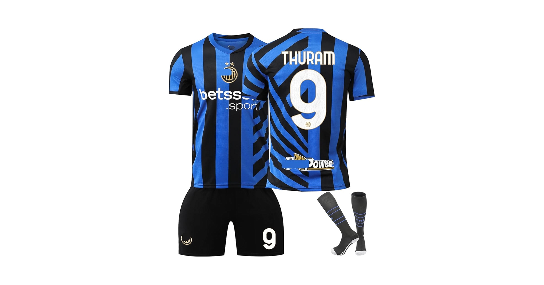 j*a様 2025インテル・ミラノ（H）ユニフォーム マルクス・テュラム j*a様 2025インテル・ミラノ（H）ユニフォーム マルクス