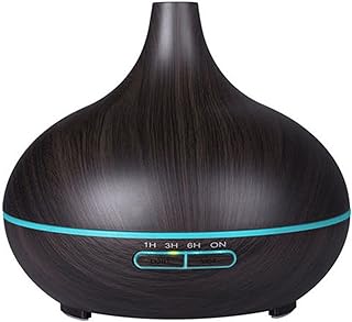 Humidificateur diffuseur aromatique de l'arôme de l'air électrique USB 500 ml avec lumières à LED, diffuseur d'huile essentielle, aromathérapie, humidificateur USB de table pour maison