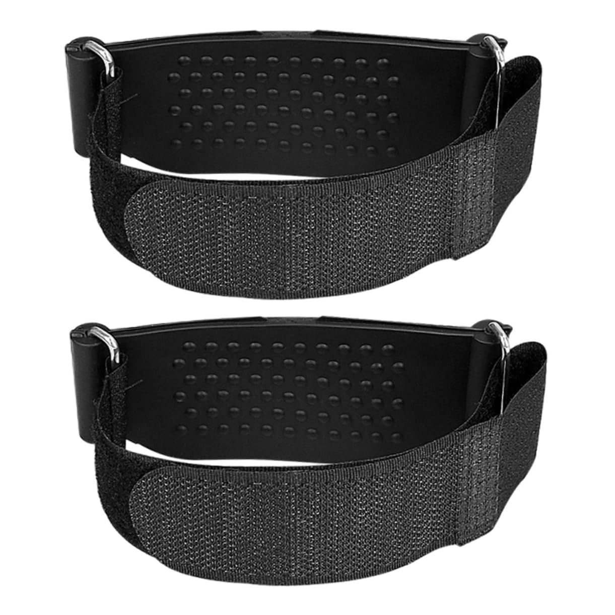 Abaodam Crampons Antidérapants pour Chaussures Couvre Shoes Ajustables avec Dents pour Randonnée et Activités Extérieures Hiver pour Sécurité et Traction Glace et Neige