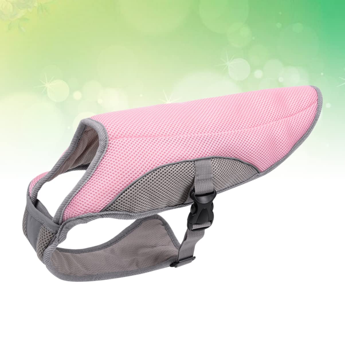 POPETPOP Gilet Rafraîchissant pour Chien en Polyester Rose, Confortable et Réduit la Chaleur, pour L'extérieur, Taille XL pour Animaux de Compagnie