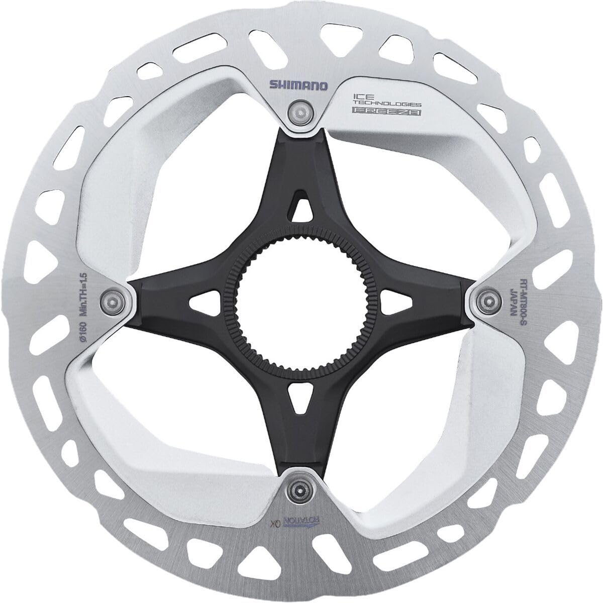 シマノ ディスクローター Shimano RT-MT800-S φ160 Amazon.com: Shimano Deore XT RT-MT800-S Disc Brake Rotor