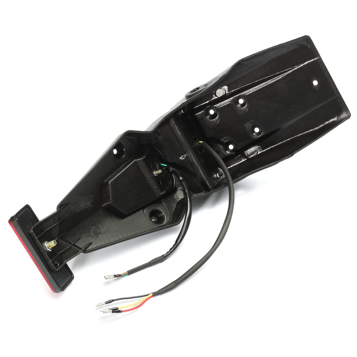12V LED Guardabarros Trasera de la Cola Stop Reflector de luz Universal para MX Motocross Deporte Pit Dirt Bike