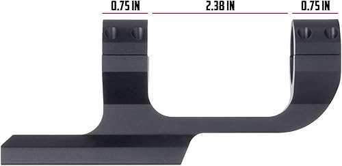 Miniatura 2 de Monstrum Soporte de alcance Picatinny en voladizo de la serie Slim Profile