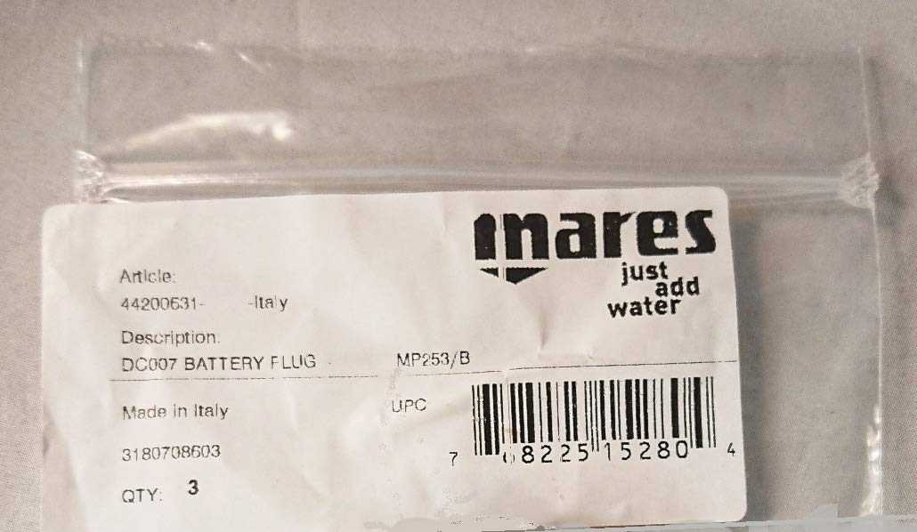 Mares Coperchio Puck Ricambio Originale 44200631 DC007 Battery Plug - MP253/B