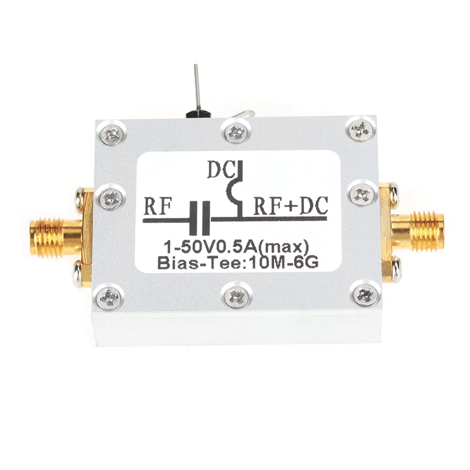 10MHz 6GHz Broadband Bias Tee Coaxial RF Microwave Bias for Test Applications
