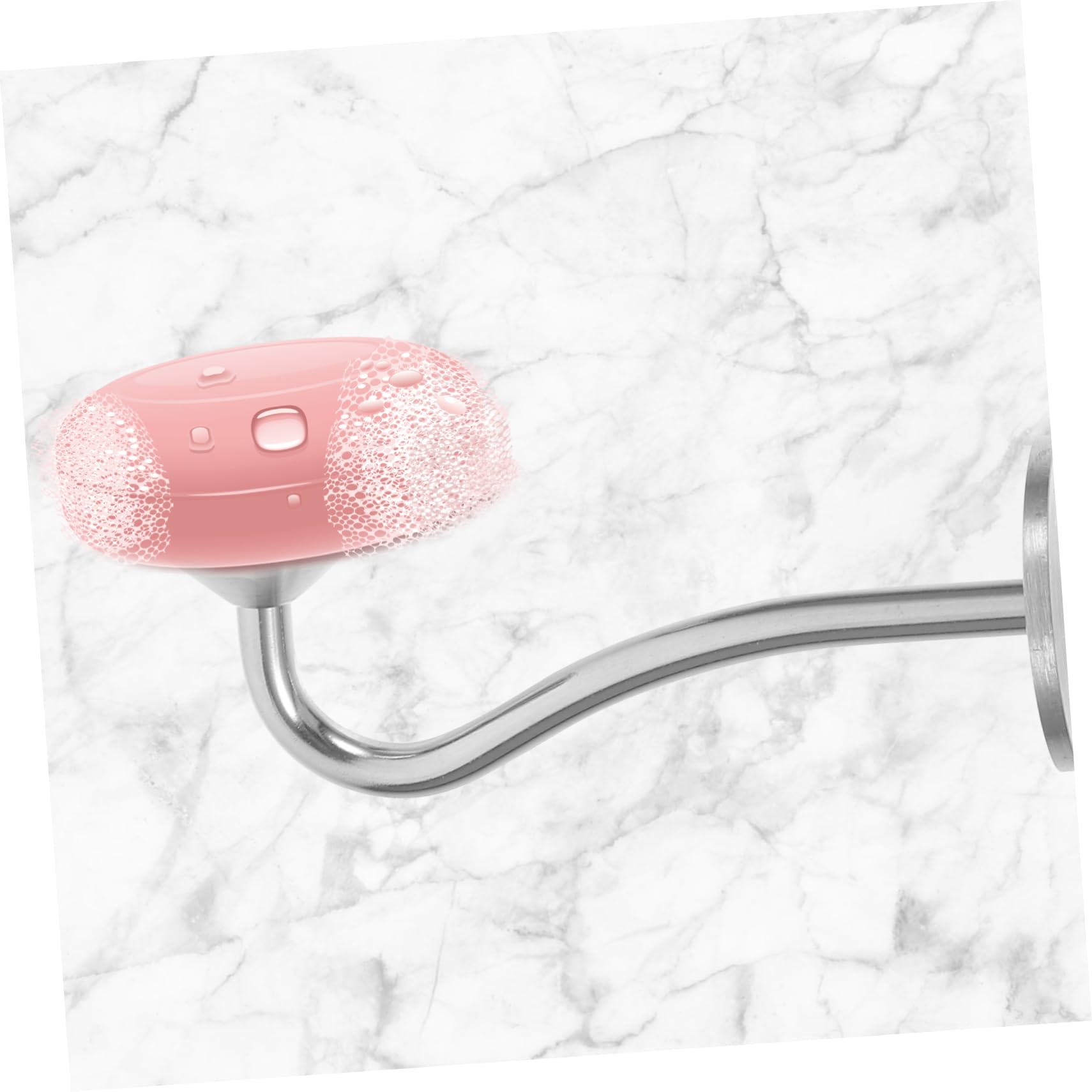 Didiseaon 3 Pezzi portasapone in acciaio inox portasapone a ventosa da bagno accessori bagno accessori per porta sapone da cucina da cucina Acciaio inossidabile