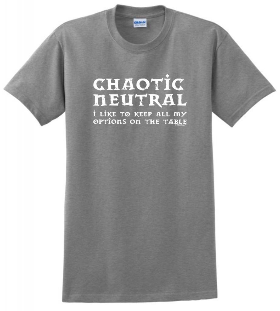 ThisWear Chaotic Neutral Alignment T-Shirt