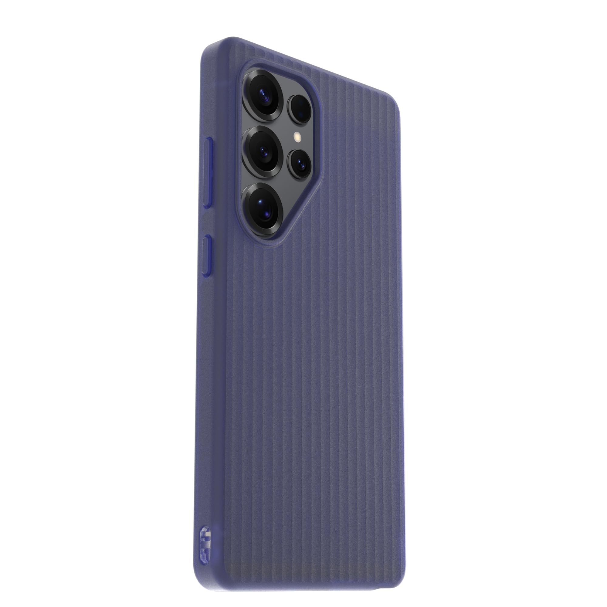 OtterBox Funda Suave al Tacto para Samsung Galaxy S25 Ultra Symmetry Series, Color Azul | Funda de silicona suave al tacto, ultrafina para Samsung Galaxy con bordes elevados y protección contra caídas