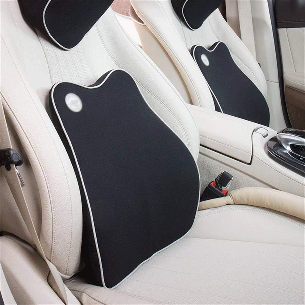 Lumbar Pillow Car Lumbar Support Lumbar Cushion Back Seat Belt Driver Car Memory Cotton Rely On Car Waist Pad(E)