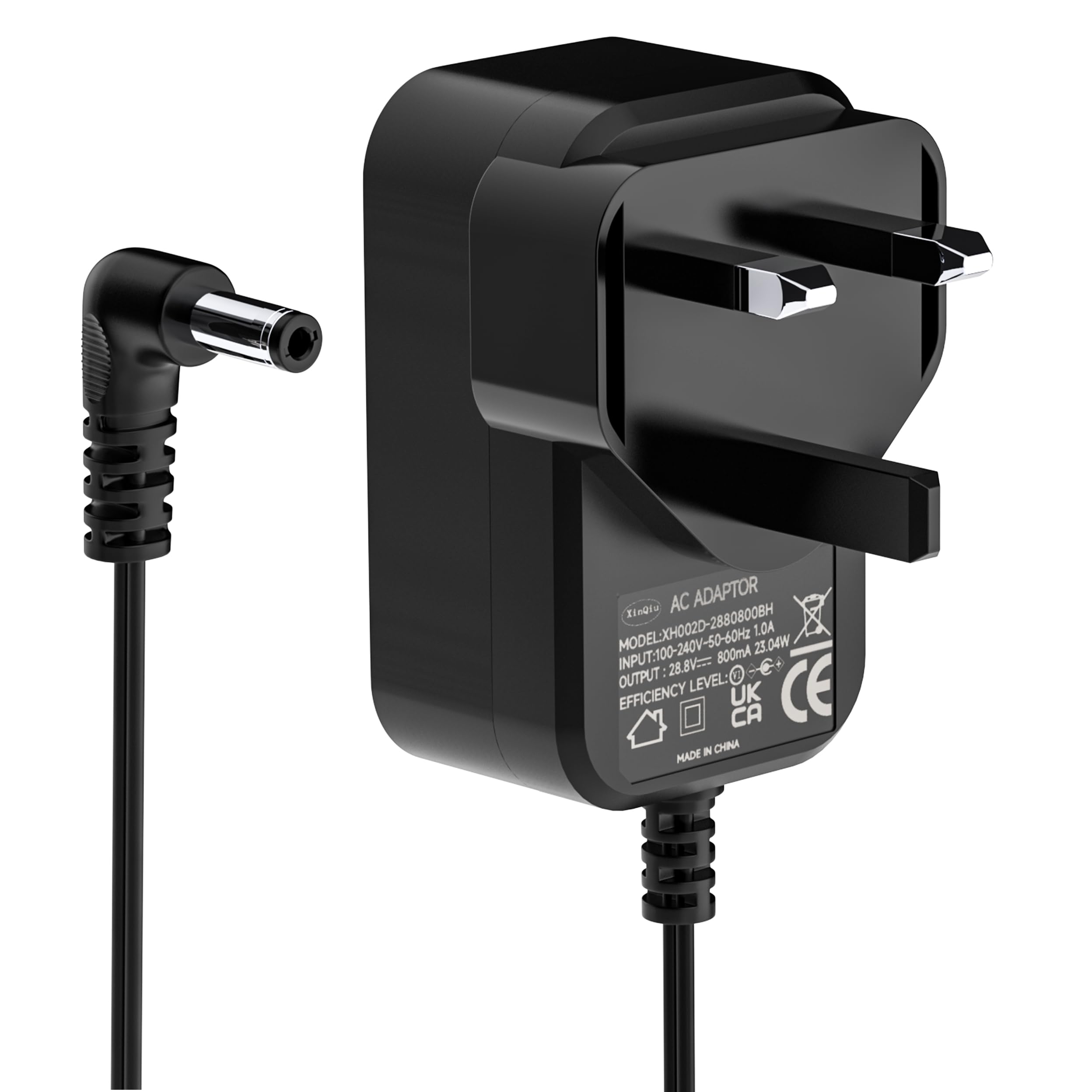 28.8V 800mA Charger Compatible with Shark IZ201UK IZ202UK IZ251UK IZ252UK IF200UK IF201UKT IF250UKT IF251 IF281 IF285 IR100 IR141 IR200 XBAT200 Cordless Vacuum Cleaner Power Supply UK Plug