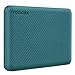 Toshiba Canvio Advance 1TB Portable External Hard Drive USB 3.0, Green - HDTCA10XG3AA, Backup 2.0