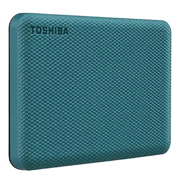 TOSHIBA HD Externo Portátil 1TB Canvio Advance USB 3.0 Verde - HDTCA10XG3AA