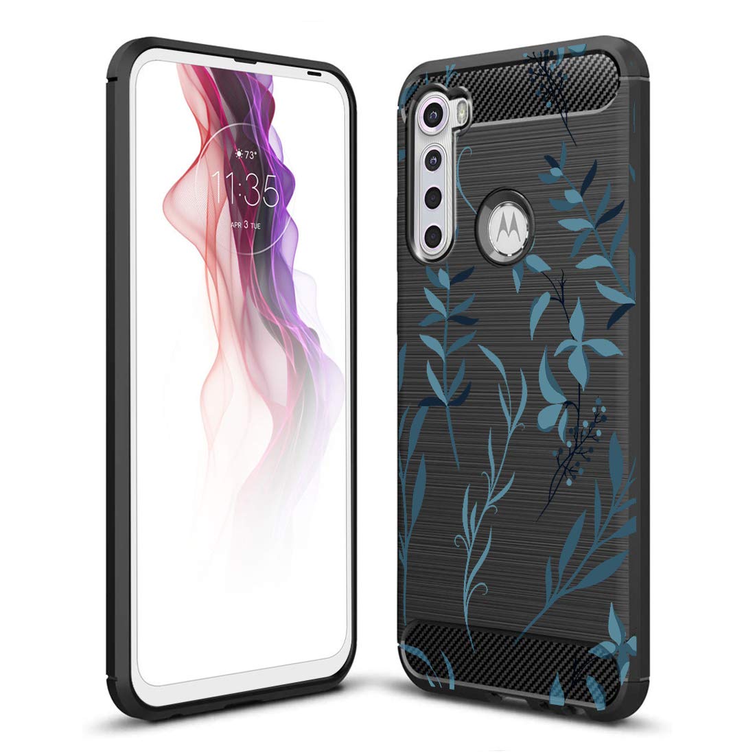 Fashionury Rugged Armor Designer Rubberized Printed Back Cover for Motorola One Fusion Plus for Girls and Boys (Multicolour) -HB076 (B08F46H55F) Amazon Price History, Amazon Price Tracker