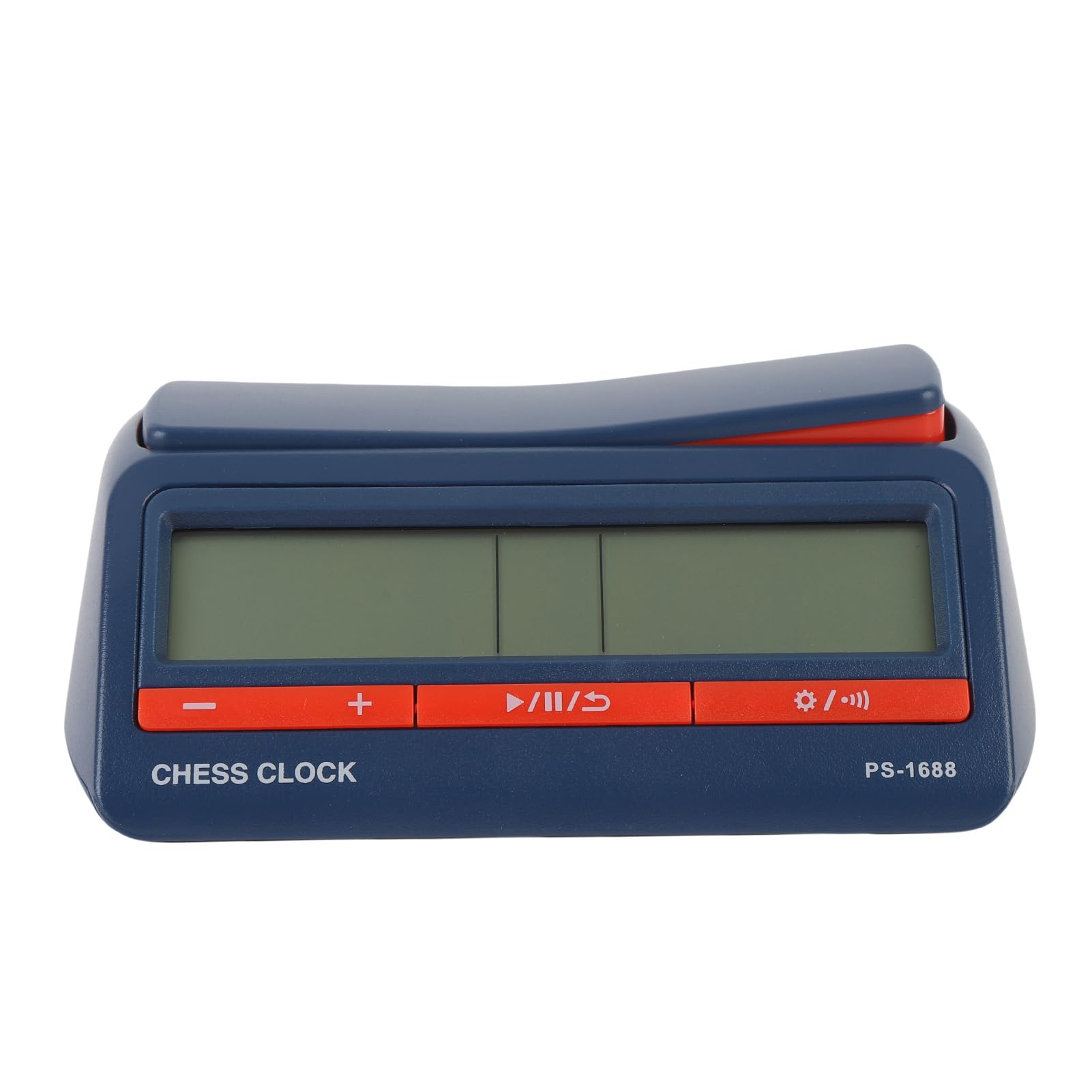 Ausla Schachuhr, Digitaler Schach-Timer, ABS, Multifunktions-Spiel-Timer, 42 Timing-Optionen, Speicherfunktion mit 2 AA-Batterien, für Turniere, Clubs, Familien-Brettspiele