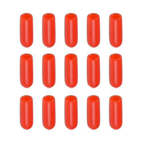 Miniatura 10 de Tapa protectora de rosca de tornillo, tapas de goma para tornillo, perno - 316" IDnegro50pcs