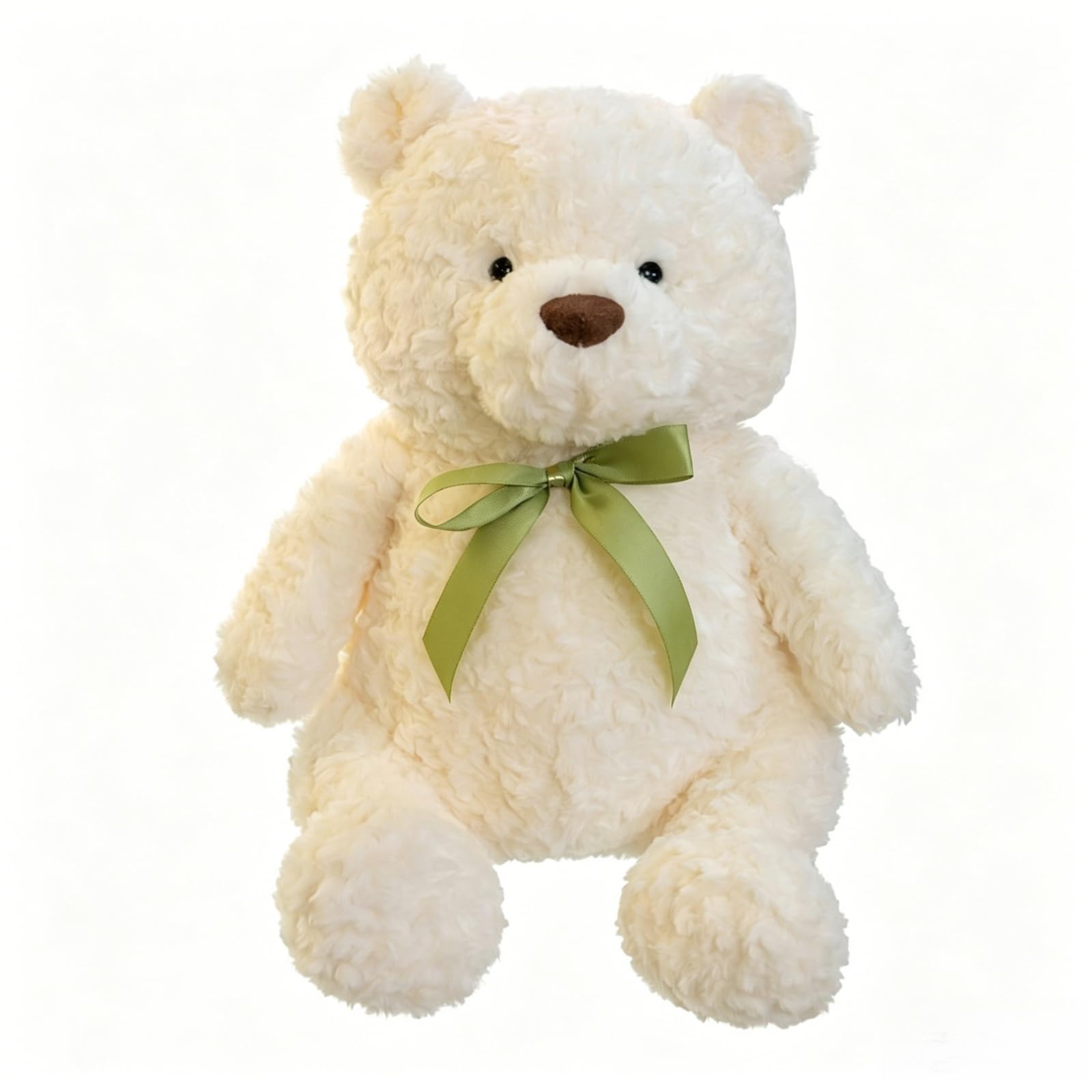 Niedliche Teddybär Plüschtier, Flauschiger Bär Kuschelbär, Weiches Bär Stofftier für Kinder, Geburtstagsgeschenk & Heimdekoratio (80cm,bai)