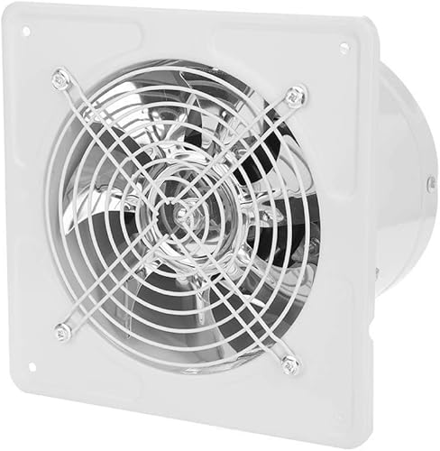 Miniatura 9 de Ventilador de ventana de 40 W y 220 V, aspas de flujo de aire reversibles, ventilador de ventilación montado en la pared para ventilación de aire de