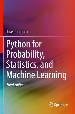 Amazon.com: Python for Probability, Statistics, and Machine Learning ...