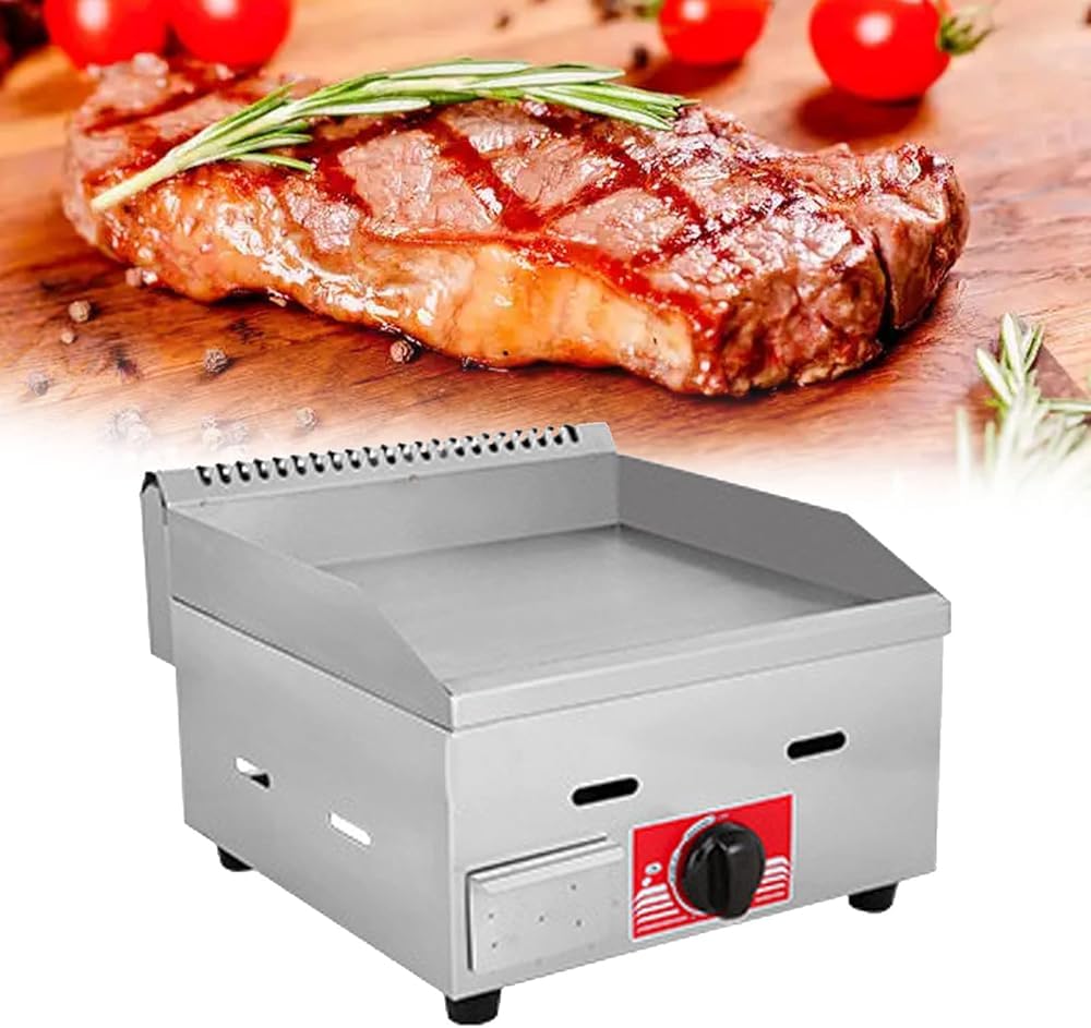 Gril à gaz en acier inoxydable résistant pour réussir toutes les cuissons sans attacher