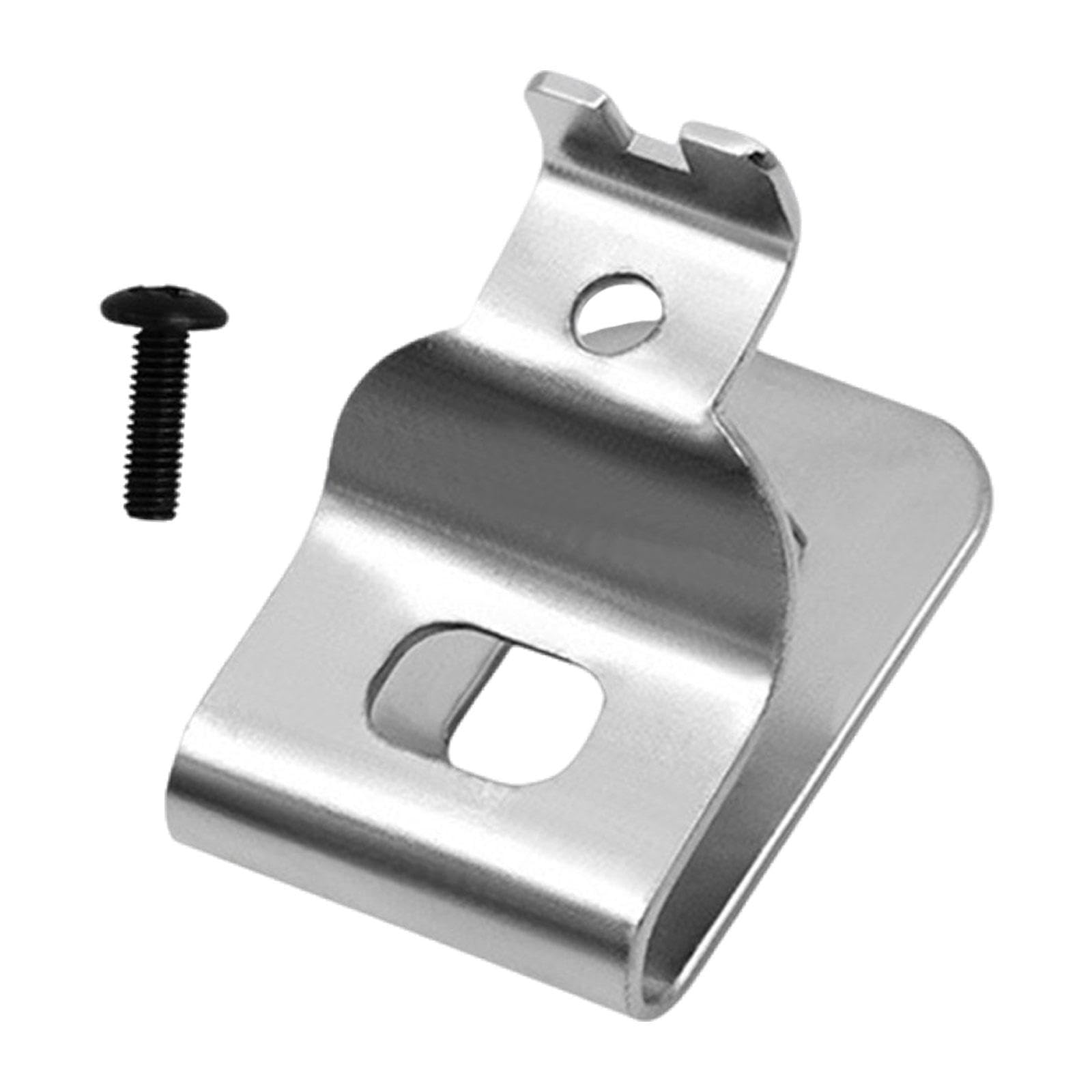 LOOM TREE® Belt Clip Hook with Screw Replacement Drill Driver Belt Clip for Power Tools 28x43.5x32mm | 1 Belt Hook 1 Screw