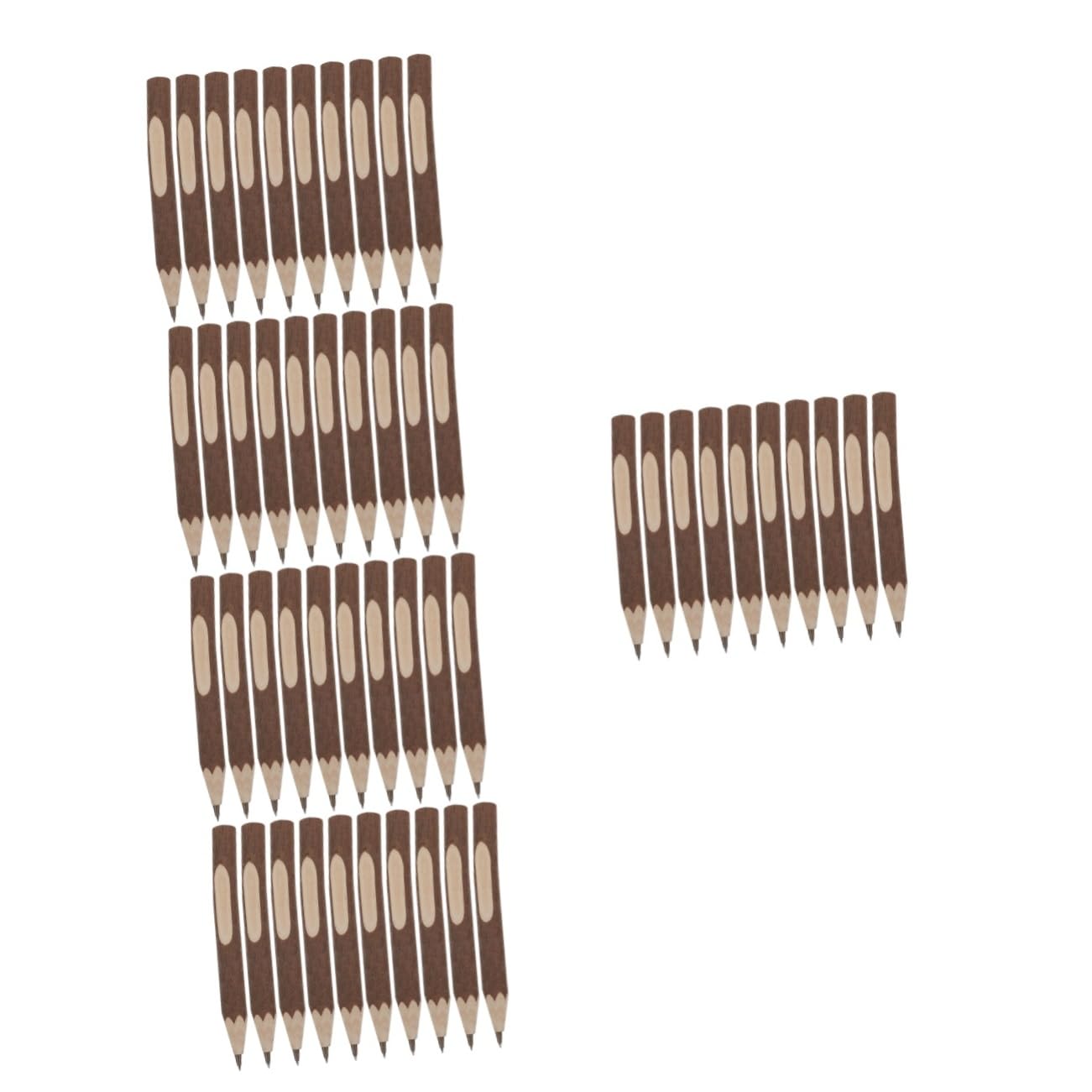 TEHAUX Lot De 5 Crayons De Bois Effaçables Pour Garçons Et Filles Crayons De Dessin Et Décriture Hexagonaux Pour Lécole 10 Pièces X 5