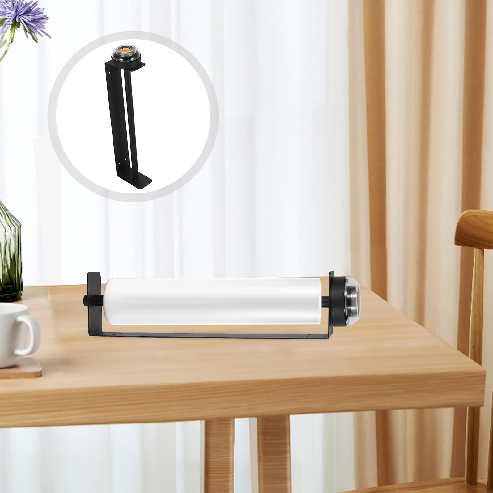 Soporte de Bolsa para Pared con Dispensador Enrollable Organizador Resistente para Bolsas Plásticas Supermercados y Tiendas Ahorro de Espacio y Fácil Montaje