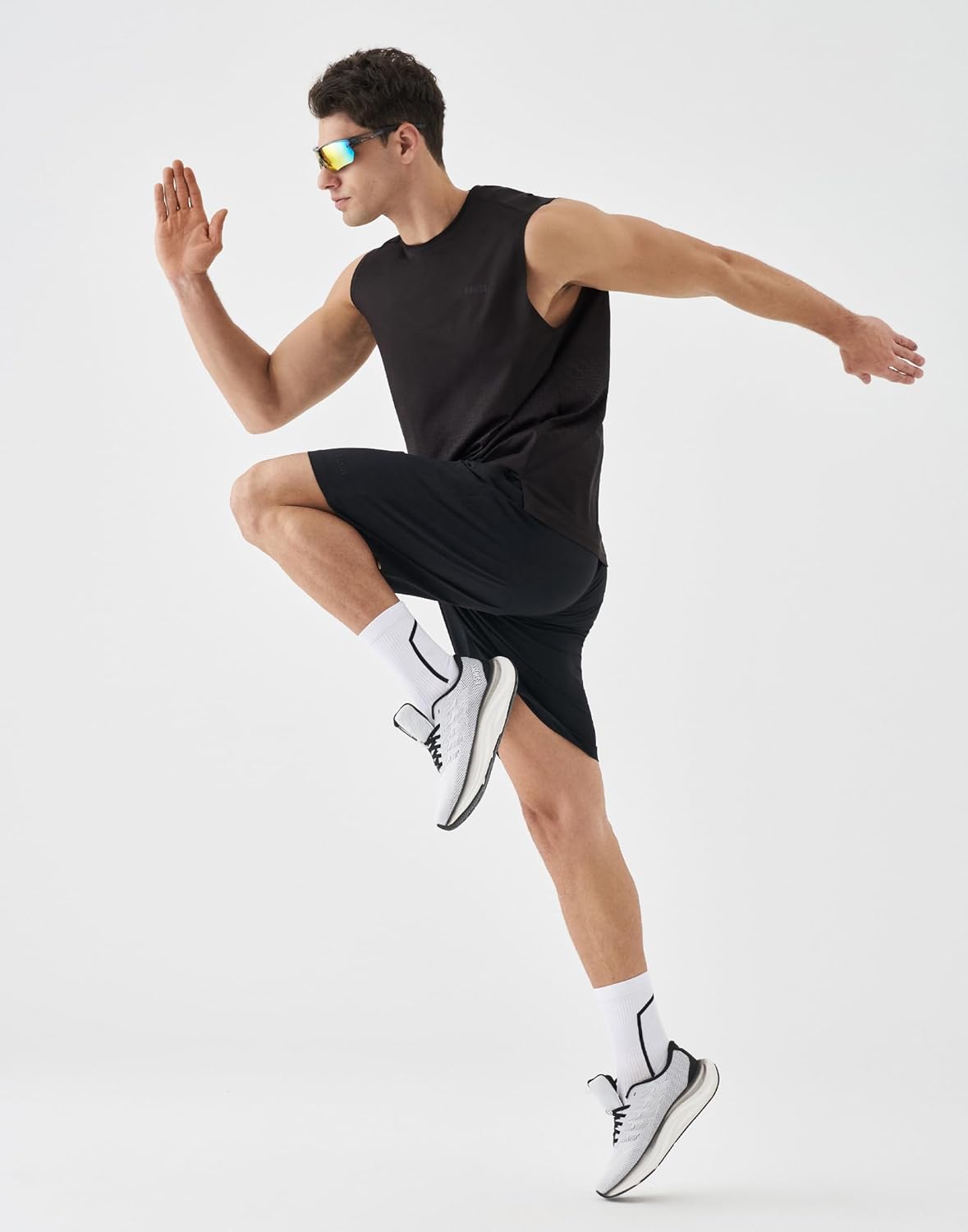 K-Swiss Mens Workout Tank Top - DryAero Performance Sleeveless Running Shirts Quick Dry for Tennis Athletic Gym