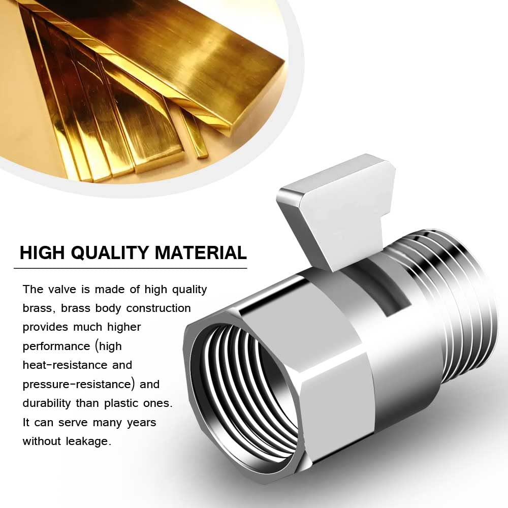 Buy Shower Head Valve G1/2 Shut Off Valve Water Flow Control Valve Regulator At Affordable Prices - Free Shipping, Real Reviews With Photos