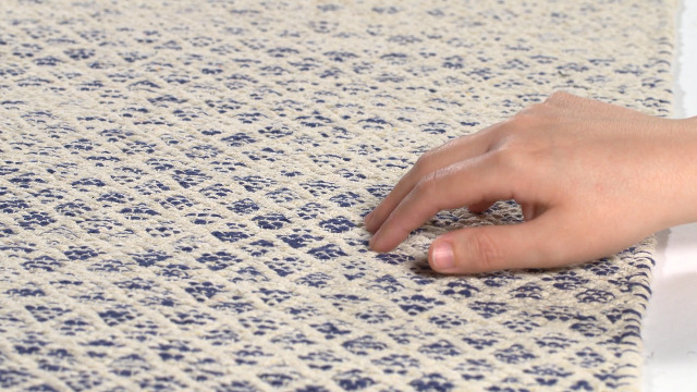 Tapete cuadrado 6 pies Safavieh Montauk algodón hecho a mano miniatura 6